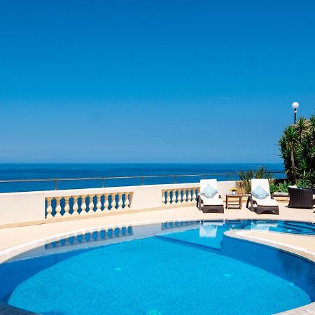 Villa Palma - Sunset Sea Views With Pool, Jacuzzi, Sauna And Games Room Mellieha Exterior foto