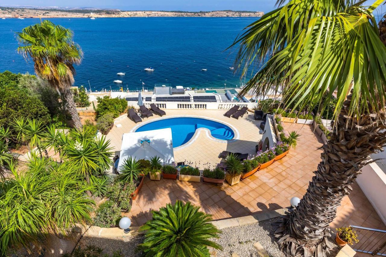Villa Palma - Sunset Sea Views With Pool, Jacuzzi, Sauna And Games Room Mellieha Exterior foto