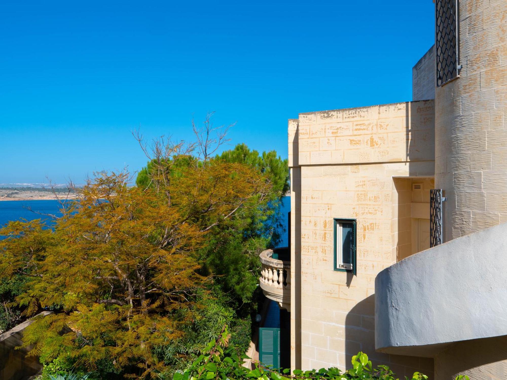 Villa Palma - Sunset Sea Views With Pool, Jacuzzi, Sauna And Games Room Mellieha Exterior foto